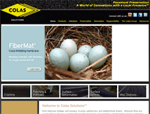 Tablet Screenshot of colassolutions.com